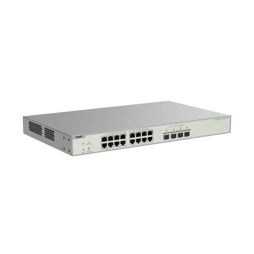 Комутатор Ruijie RG-NBS3300-16MG4XS-HP,16x2.5G,12xPOE+,4xPOE++,4xSFP 10G,L2,19" - image 3