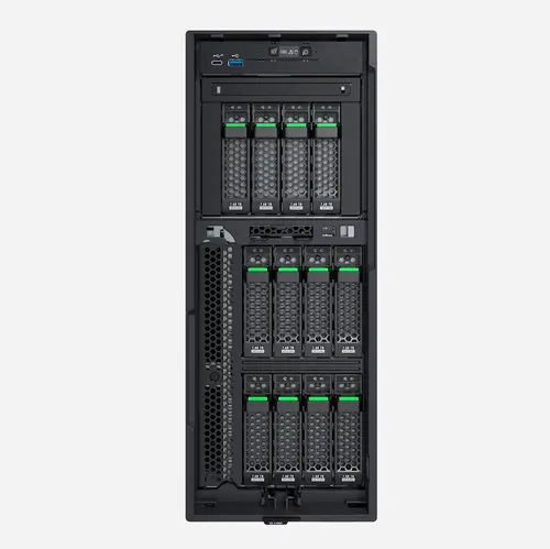 Сървър, Fujitsu PRIMERGY TX1330 M5, Intel Xeon E-2336, 1x 16 GB  DDR4-3200U 1R, Basic 3.5' kit, KIT EUROPE, Std PSU, ERP LOT9 Conf. 2, Silent config, No powercord, TPM 2.0 module - image 1