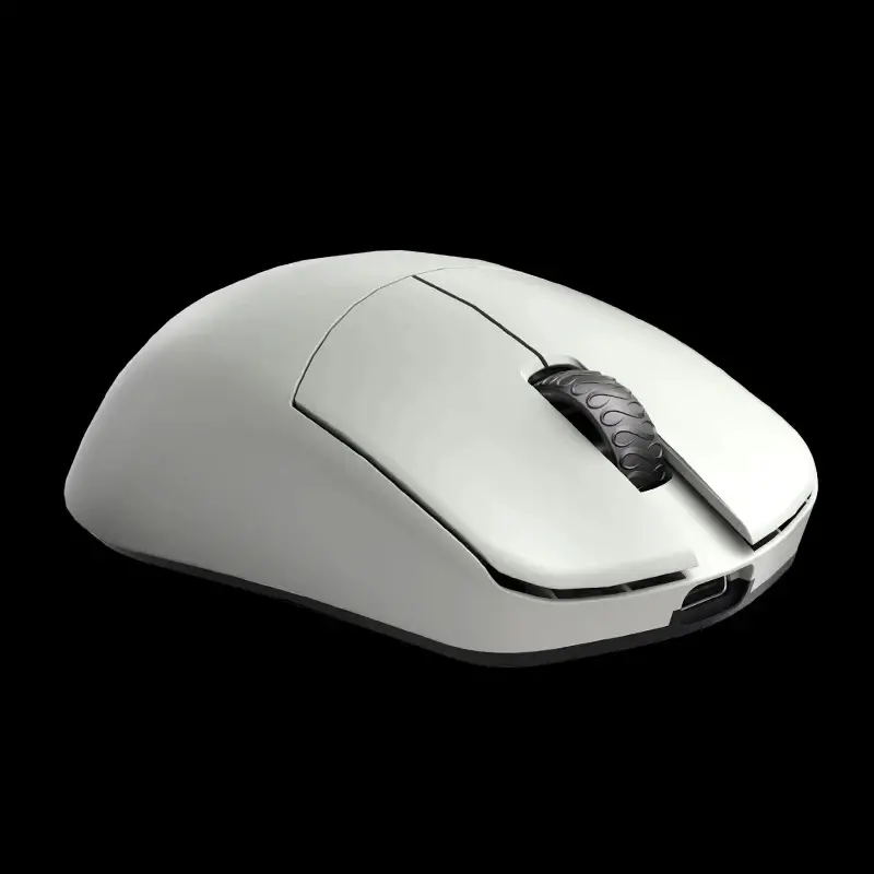 Lamzu mouse profesional de gaming MAYA X 8K - Mouse de gaming fără fir - Cloud Grey - image 4