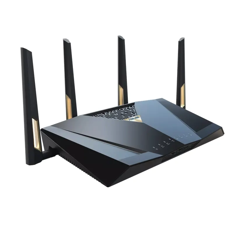 Рутер, Asus Gaming Wireless Router, RT-BE88U, BE7200, Dual-Band, Quad-Core 2.6GHz CPU, 256MB/2GB Flash/RAM, 4K-QAM, MLO, 10G dual-port, SFP+, 2.5G quad-port, AiProtection Pro, Adaptive QoS, VPN Fusion, Instant Guard, IPTV, OFDMA, MU-MIMO, AiMesh, Black - image 4