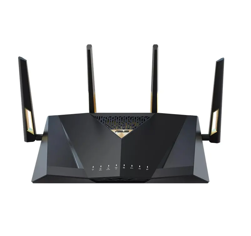 Рутер, Asus Gaming Wireless Router, RT-BE88U, BE7200, Dual-Band, Quad-Core 2.6GHz CPU, 256MB/2GB Flash/RAM, 4K-QAM, MLO, 10G dual-port, SFP+, 2.5G quad-port, AiProtection Pro, Adaptive QoS, VPN Fusion, Instant Guard, IPTV, OFDMA, MU-MIMO, AiMesh, Black - image 5