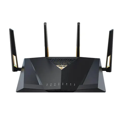 Рутер, Asus Gaming Wireless Router, RT-BE88U, BE7200, Dual-Band, Quad-Core 2.6GHz CPU, 256MB/2GB Flash/RAM, 4K-QAM, MLO, 10G dual-port, SFP+, 2.5G quad-port, AiProtection Pro, Adaptive QoS, VPN Fusion, Instant Guard, IPTV, OFDMA, MU-MIMO, AiMesh, Black - image 5