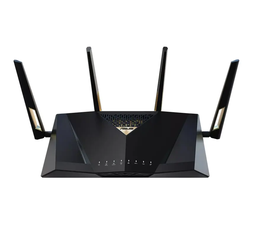 Рутер, Asus Gaming Wireless Router, RT-BE88U, BE7200, Dual-Band, Quad-Core 2.6GHz CPU, 256MB/2GB Flash/RAM, 4K-QAM, MLO, 10G dual-port, SFP+, 2.5G quad-port, AiProtection Pro, Adaptive QoS, VPN Fusion, Instant Guard, IPTV, OFDMA, MU-MIMO, AiMesh, Black - image 6
