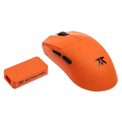 Lamzu професионална геймърска мишка MAYA X 8K - Wireless Gaming Mouse - Fnatic Special Edition Orange - image 2