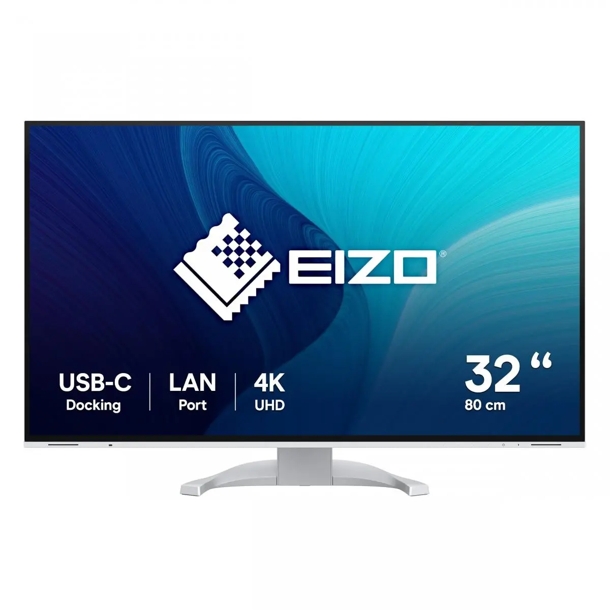 Monitor EIZO FlexScan EV3240X - 32" inch 4K IPS, HDMI, DisplayPort, USB-C, Alb