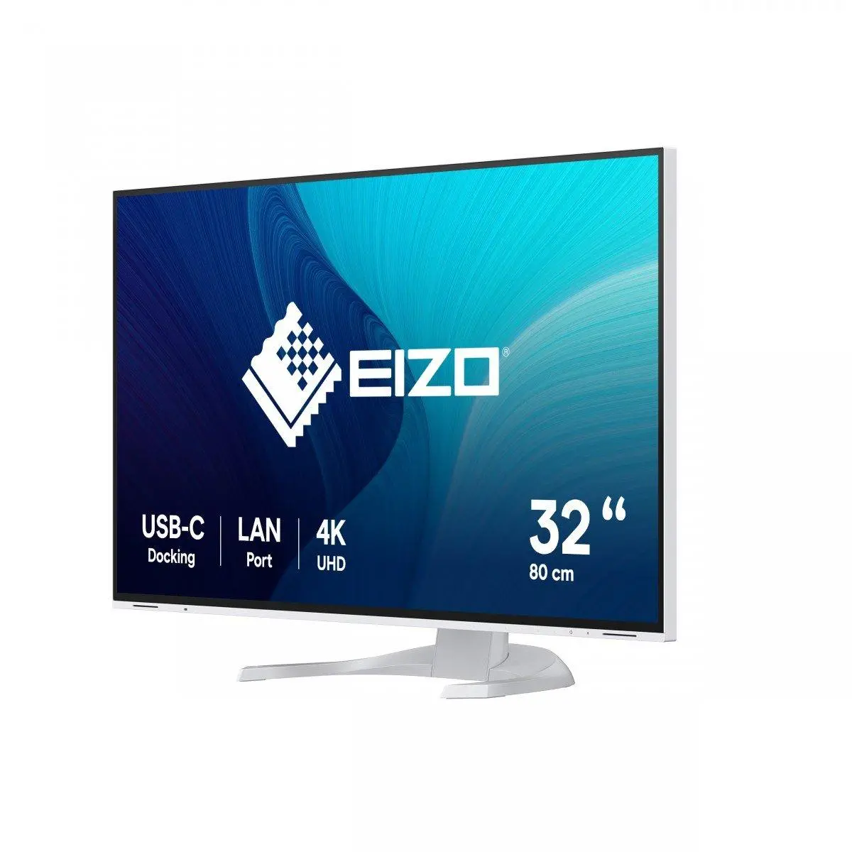 Монитор EIZO FlexScan EV3240X - 32" inch 4K IPS, HDMI, DisplayPort, USB-C, Бял - image 1
