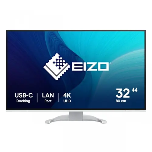 Οθόνη EIZO FlexScan EV3240X - 32" ιντσών 4K IPS, HDMI, DisplayPort, USB-C, Λευκή - 1