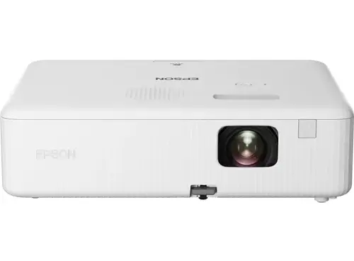 Мултимедиен проектор, Epson CO-FH01, Full HD 1080p (1920 x 1080, 16:9), 3000 ANSI lumens, 16 000:1, WLAN (optional), USB 2.0, HDMI, Lamp warr: 6000h, Warr: 24 months, White (с нарушена опаковка)