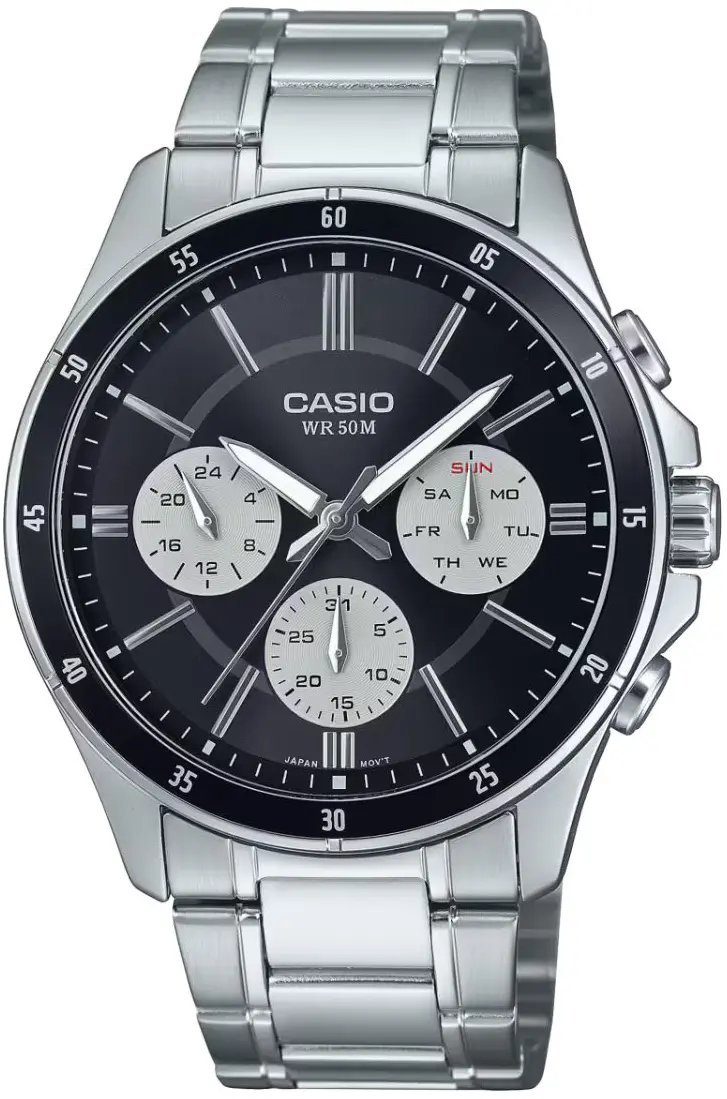 Ceas analogic pentru bărbați Casio Multi-Dial - Casio Collection - MTP-1374D-1A3VDF