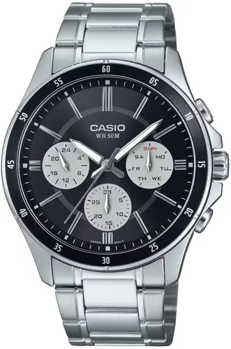 Ceas analogic pentru bărbați Casio Multi-Dial - Casio Collection - MTP-1374D-1A3VDF - 1