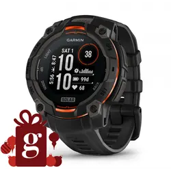 Garmin Instinct® 3 – 45 мм, Solar - Instinct 3 – 45 мм, Solar - Black с Black каишка 010-02934-00