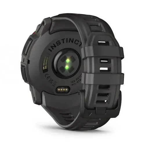 Garmin Instinct® 3 – 50 мм, Solar - Instinct® 3 – 50 мм, Solar - Black с Charcoal каишка 010-02935-00 - image 4