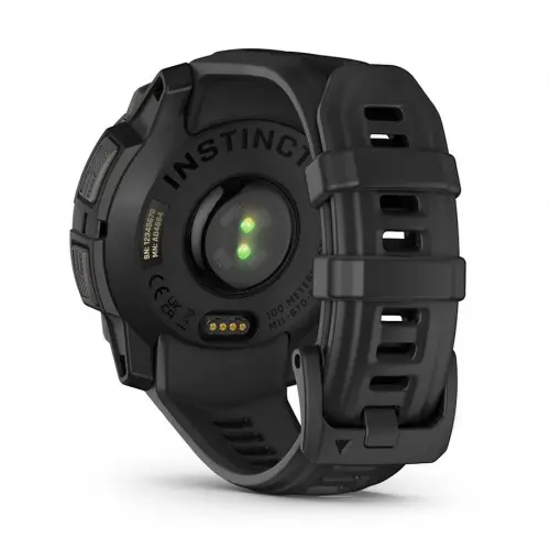 Garmin Instinct® 3 – 45 мм, AMOLED - Instinct® 3 – 45 мм, AMOLED - Black с Black каишка 010-02936-00 - image 4