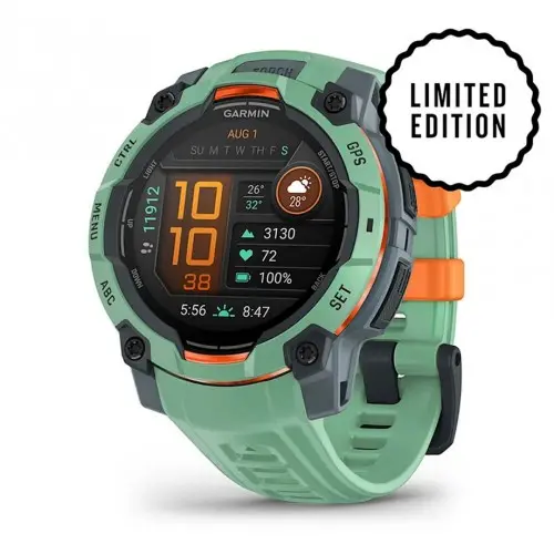 Garmin Instinct® 3 – 45 мм, AMOLED - Instinct® 3 – 45 мм, AMOLED - Neotropic с Neotropic каишка 010-02936-01