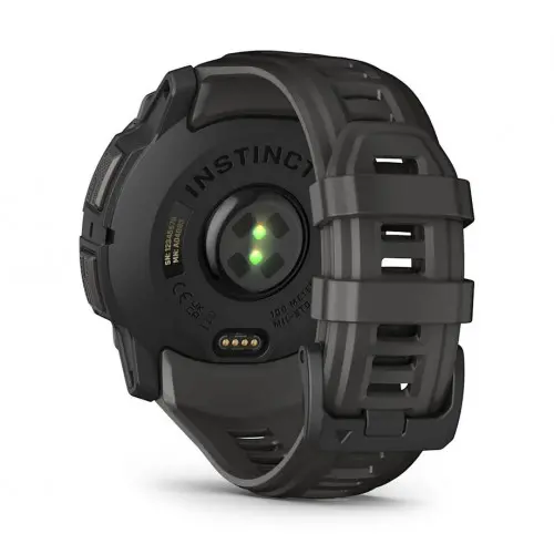 Garmin Instinct® 3 – 50 мм, AMOLED - Instinct® 3 – 50 мм, AMOLED - Black с Charcoal каишка 010-03020-00 - image 4