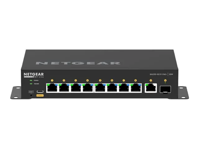 NETGEAR 10PT M4250-9G1F-POE+ Managed Switch
