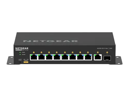 NETGEAR 10PT M4250-9G1F-POE+ Managed Switch