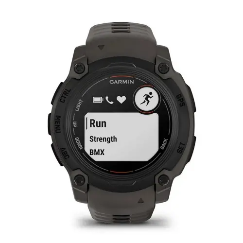 Garmin Instinct E – 40 мм - Instinct E – 40 мм, Black с Charcoal каишка 010-02932-00 - image 1