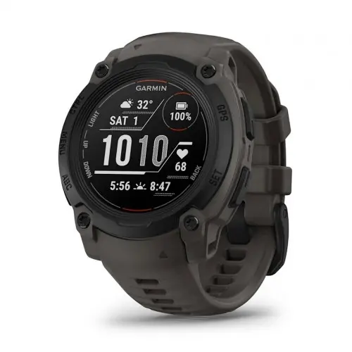Garmin Instinct E – 40 mm - Instinct E – 40 mm, negru cu curea gri antracit 010-02932-00 - 1