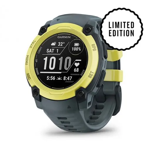 Garmin Instinct E – 40 mm - Instinct E – 40 mm, Electric Lime με λουράκι Twilight 010-02932-01 - 1