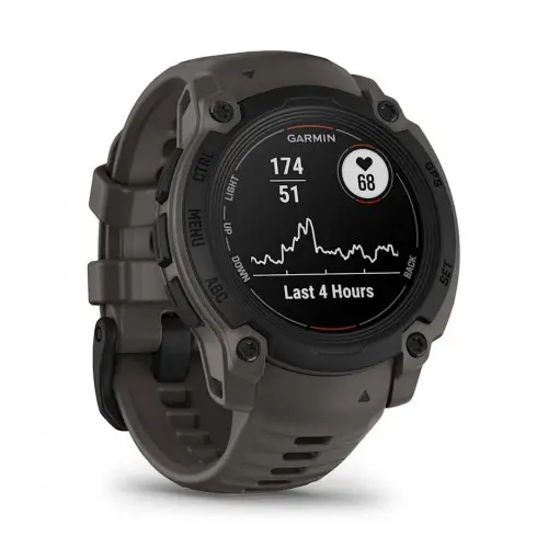Garmin Instinct E – 45 мм - Instinct E – 45 мм, Black с Charcoal каишка 010-02933-00 - image 2