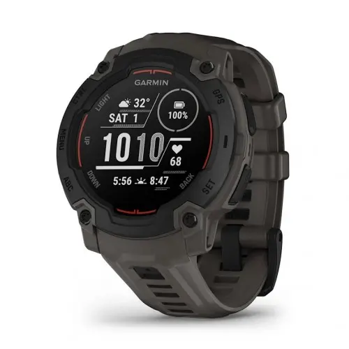 Garmin Instinct E – 45 mm - Instinct E – 45 mm, Black cu curea Charcoal 010-02933-00 - 1