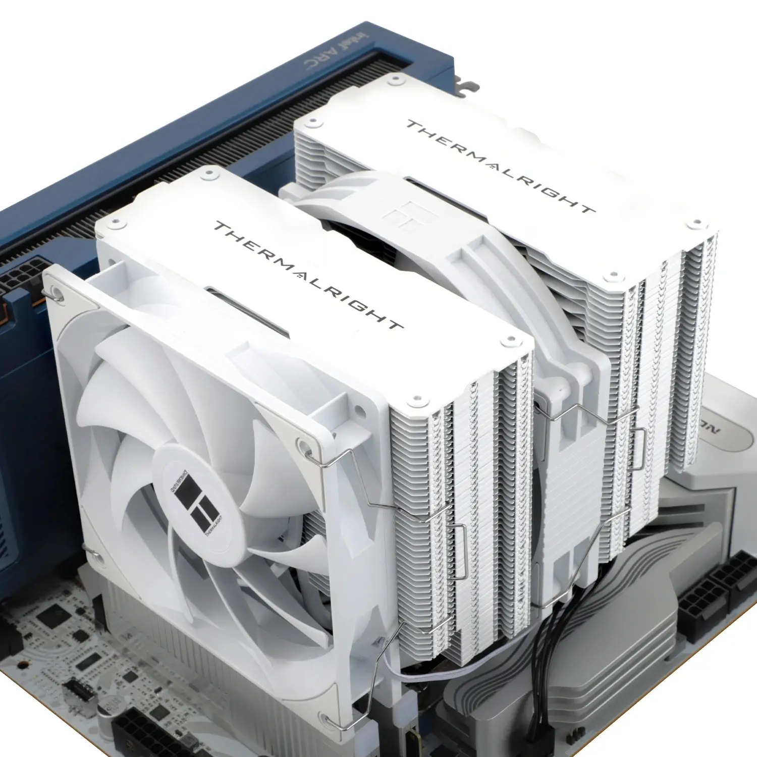 Thermalright cooler CPU Cooler Peerless Assassin 140 White - Dual-Tower - LGA1851/LGA1700/AM5 - image 7