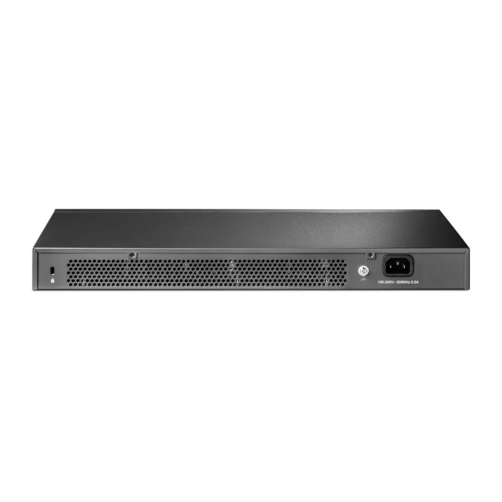 TP-Link SG3428 Omada 24-Port Gigabit L2+ Managed Switch with 4 SFP Slots, 24× Gigabit RJ45 ports and 4× Gigabit SFP slots, Omada APP, Static Routing, VLAN, ACL, QoS, IGMP Snooping, OAM, DDM, ERPS, Fanless, 1U, Zero-TouchProvisioning, ERPS - image 2