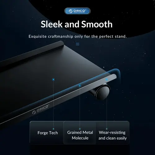 Orico βάση υπολογιστή PC Stand - Computer Bracket - ανθεκτική στο νερό, μαύρο - CPB6-BK - 4