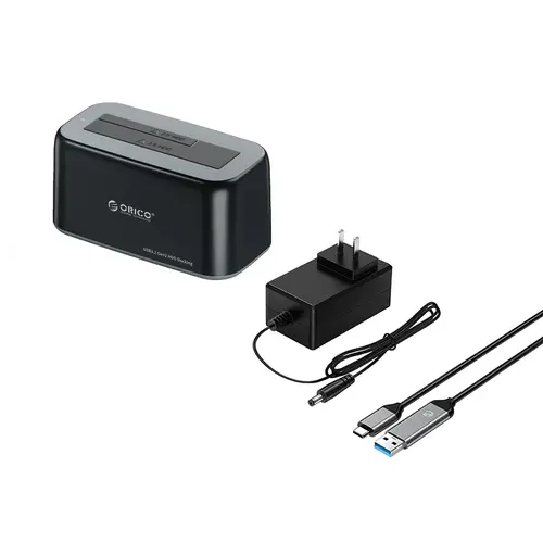 Orico докинг станция Storage - HDD/SSD Dock - 2.5/3.5 inch USB-C/USB-A - 6819C3-V1 - image 2