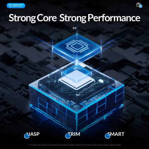 Orico докинг станция Storage - HDD/SSD Dock - 2 BAY Offline Clone 2.5/3.5 USB-C/USB-A - 6626C3-C-V1 - image 9
