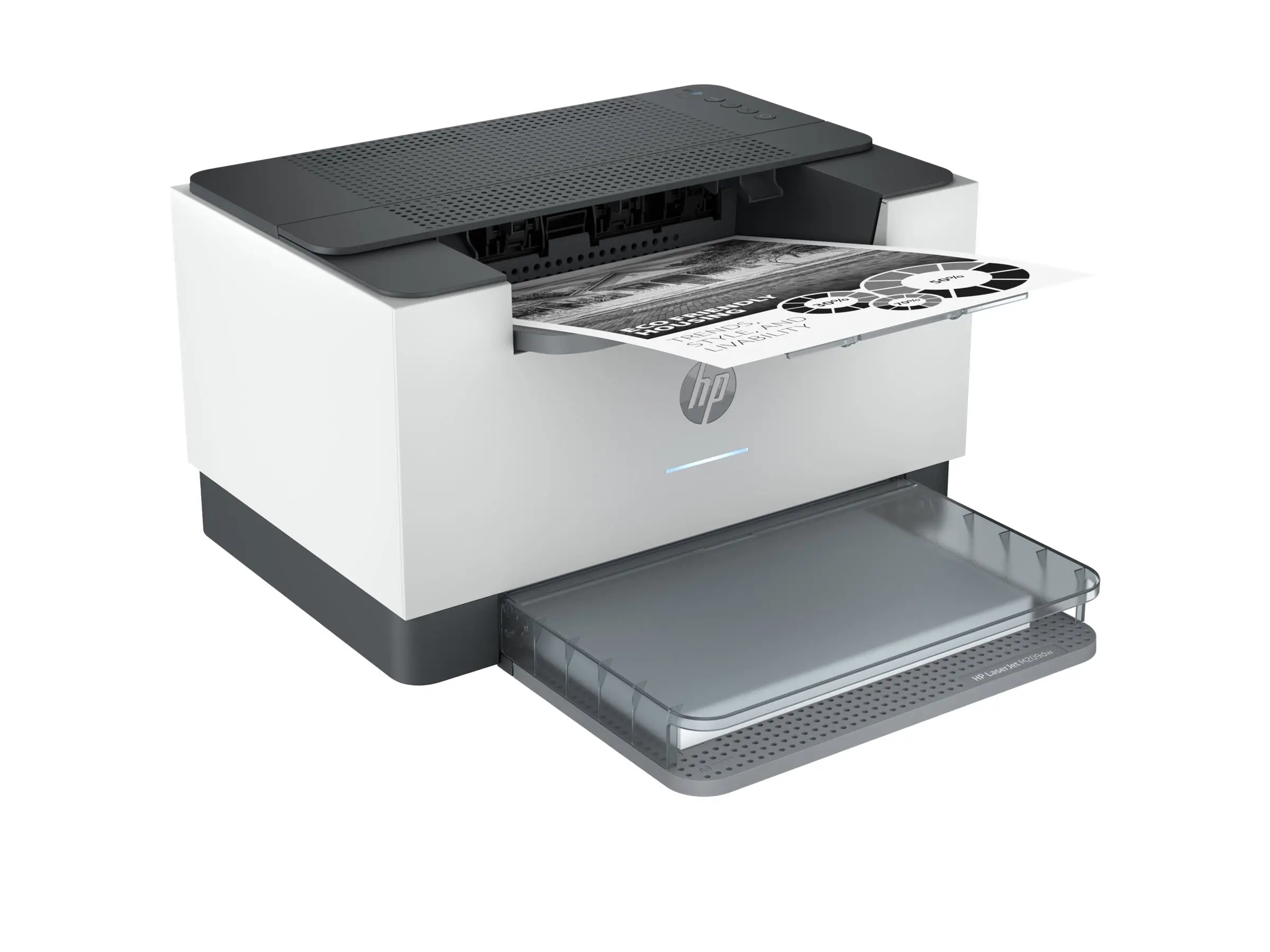 HP LaserJet M209dw Imprimantă Monocrom Alb-negru Duplex laser A4 600x600dpi 29ppm capacitate: 150 de coli USB 2.0 LAN Wi-Fi Bluetooth LE - image 9