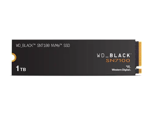 SSD POWERED BY SANDISK  Black SN7100 1TB M.2 2280 PCIe Gen4 x4 NVMe, Read/Write: 7250/6900 MBps, IOPS 1000K/1400K, TBW: 600