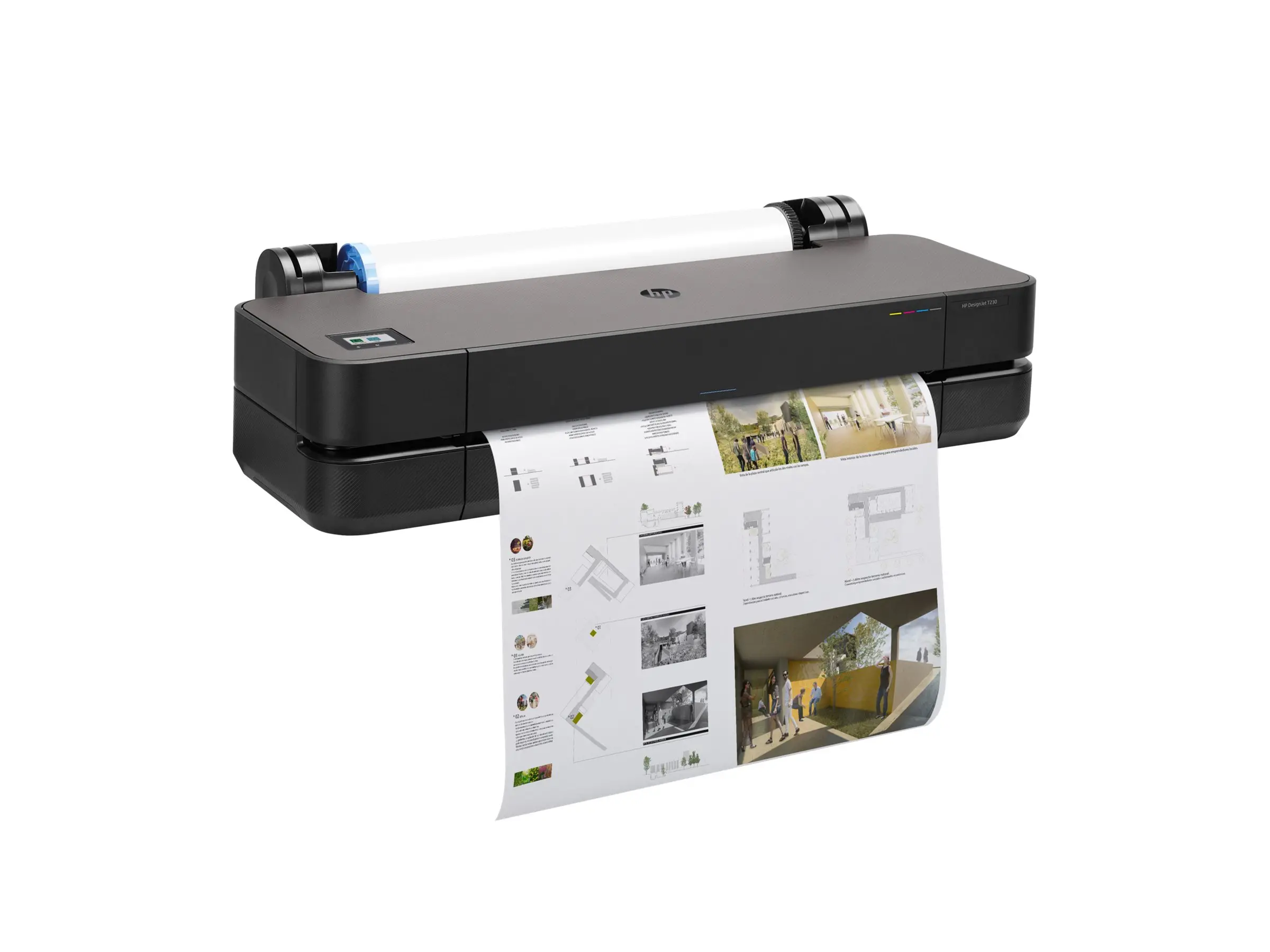 HP DesignJet T230 24inch LFP 2025 Colour Ink-Jet A1 ANSI D 2400x1200dpi 0.58 min/page USB LAN Wi-Fi - image 12