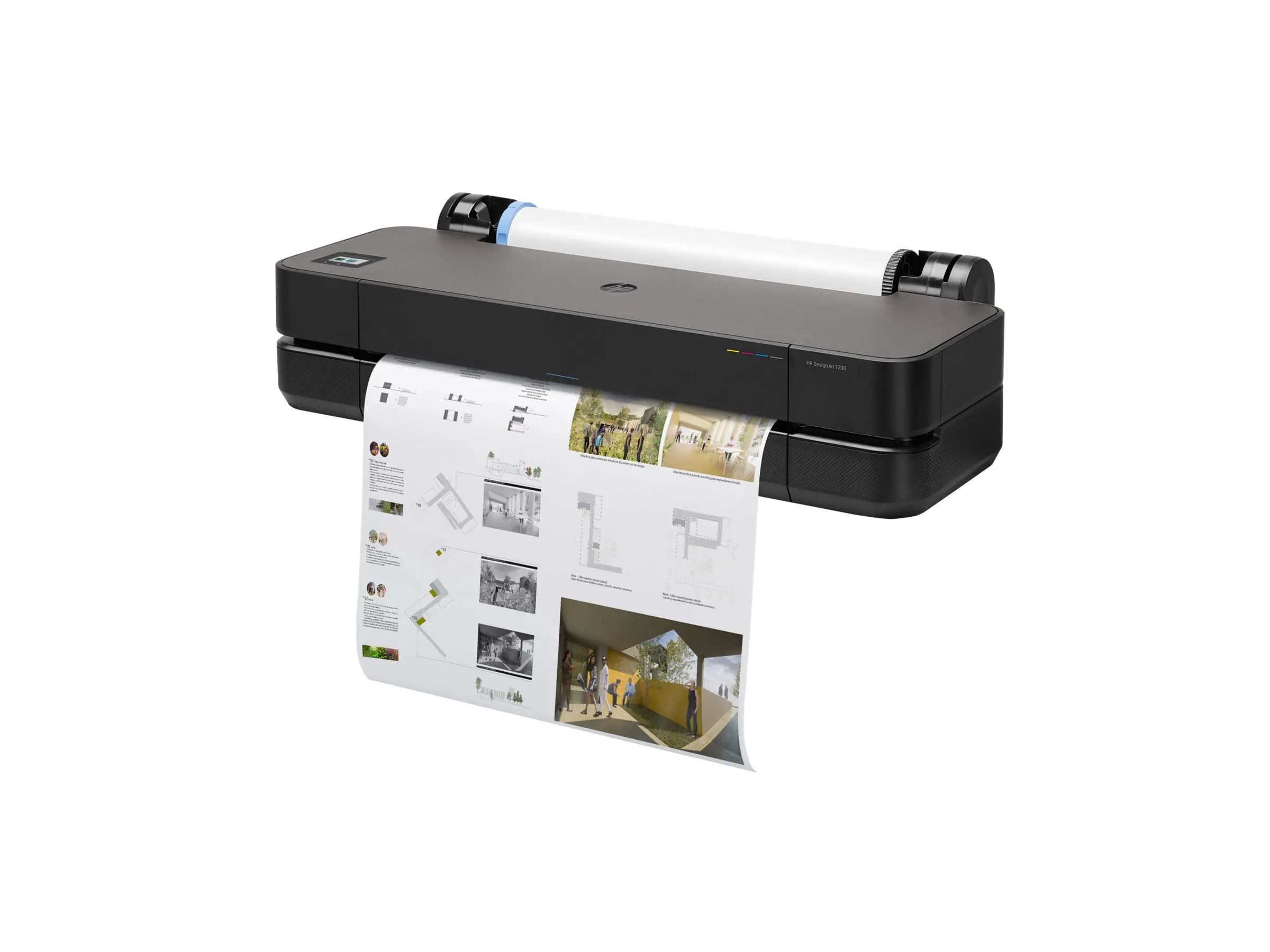 HP DesignJet T230 24inch LFP 2025 Colour Ink-Jet A1 ANSI D 2400x1200dpi 0.58 min/page USB LAN Wi-Fi - image 5