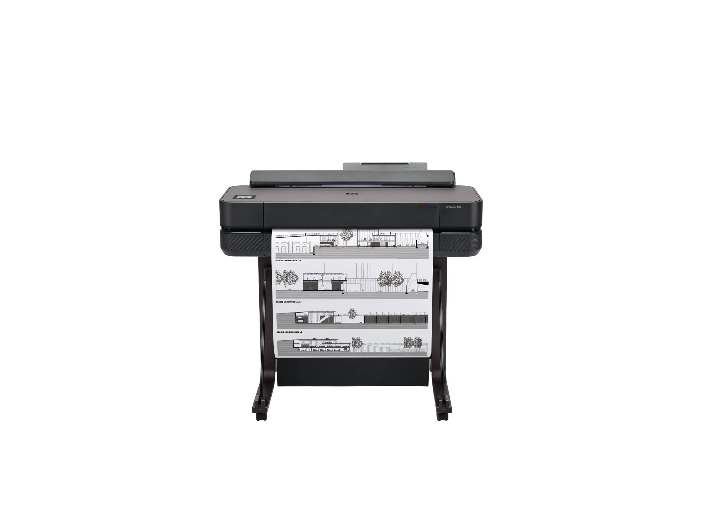HP DesignJet T650 24inch LFP 2025 Colour Ink-Jet Roll A1 61.0cmx91.4 m 2400x1200dpi 0.43 min/page USB LAN Wi-Fi Cutter - image 1