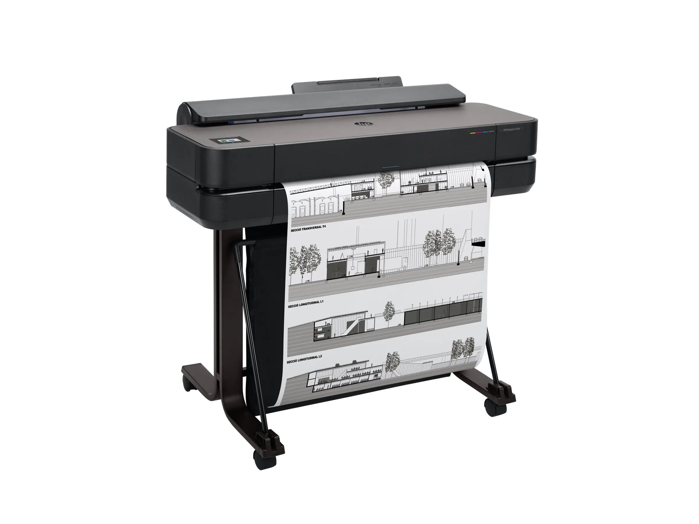 HP DesignJet T650 24inch LFP 2025 Colour Ink-Jet Roll A1 61.0cmx91.4 m 2400x1200dpi 0.43 min/page USB LAN Wi-Fi Cutter - image 13