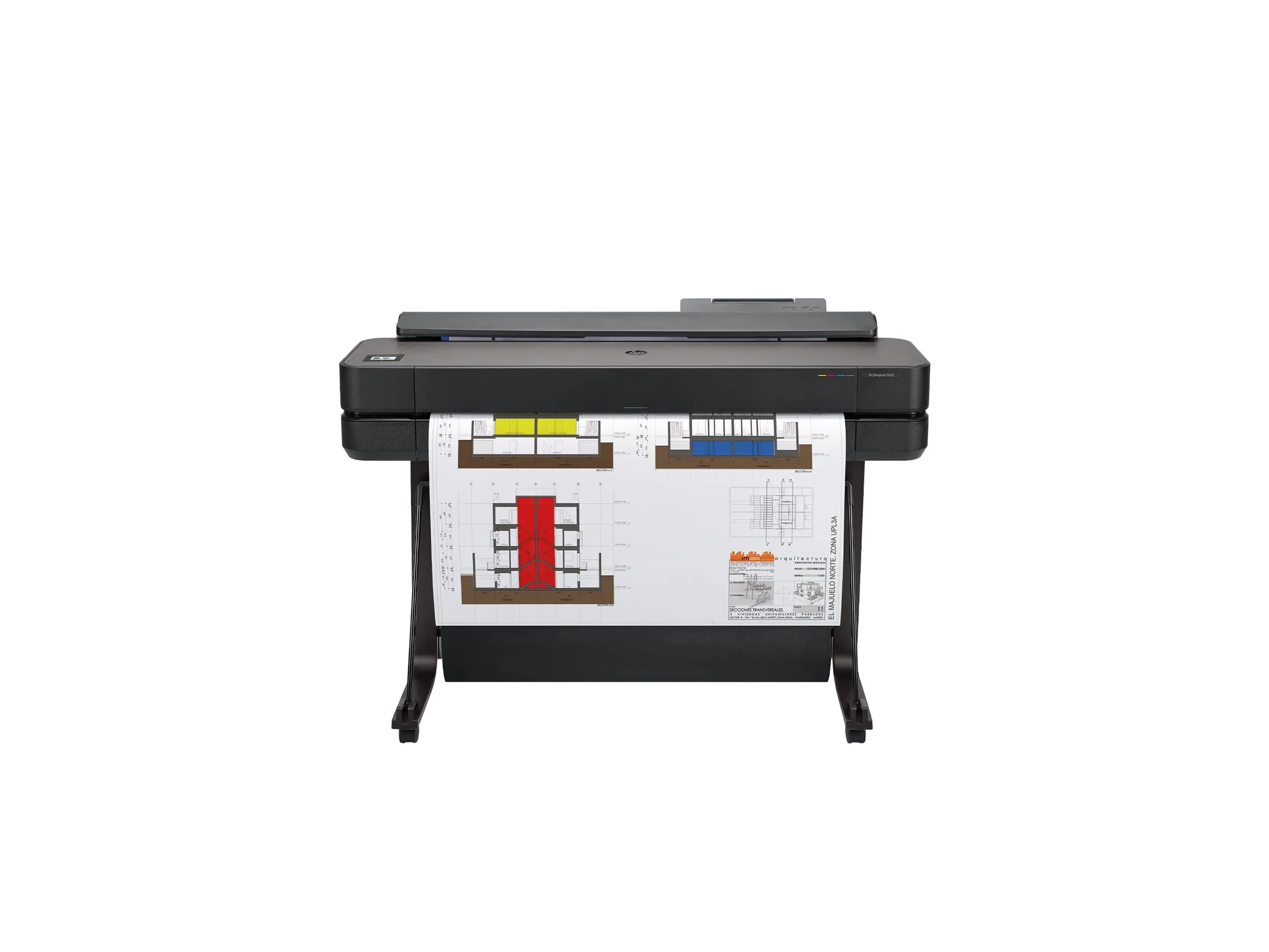 HP DesignJet T650 24inch LFP 2025 Colour Ink-Jet Roll A1 61.0cmx91.4 m 2400x1200dpi 0.43 min/page USB LAN Wi-Fi Cutter - image 4