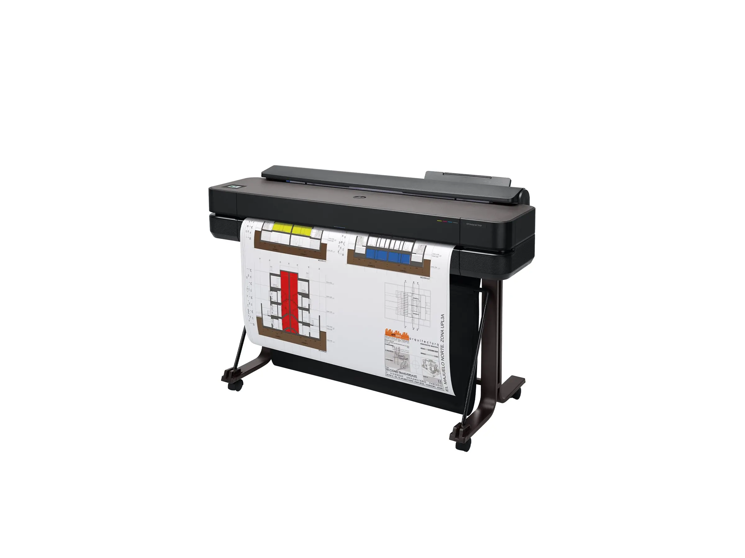 HP DesignJet T650 24inch LFP 2025 Colour Ink-Jet Roll A1 61.0cmx91.4 m 2400x1200dpi 0.43 min/page USB LAN Wi-Fi Cutter - image 7
