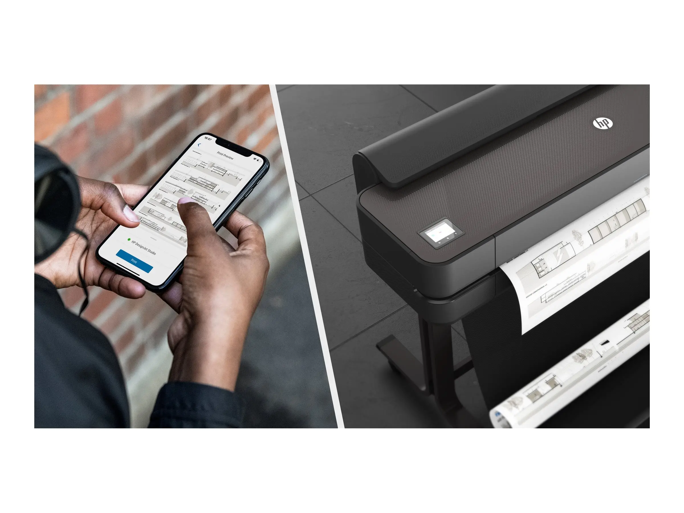 HP DesignJet T650 36inch LFP 2025 Colour Ink-Jet A0 ANSI D Roll 91.4cmx45.7 m 2400x1200dpi 0.45 min/page USB LAN Wi-Fi - image 8