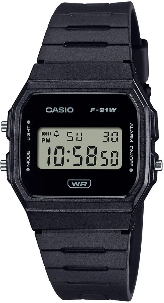 Ψηφιακό ρολόι Casio - F-91WB-1AEF