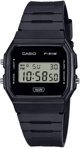 Ψηφιακό ρολόι Casio - F-91WB-1AEF - 1