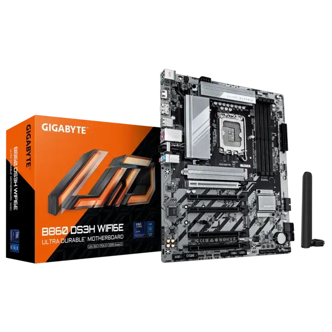 Дънна платка GIGABYTE B860 DS3H WIFI 6E, LGA 1851 - image 3