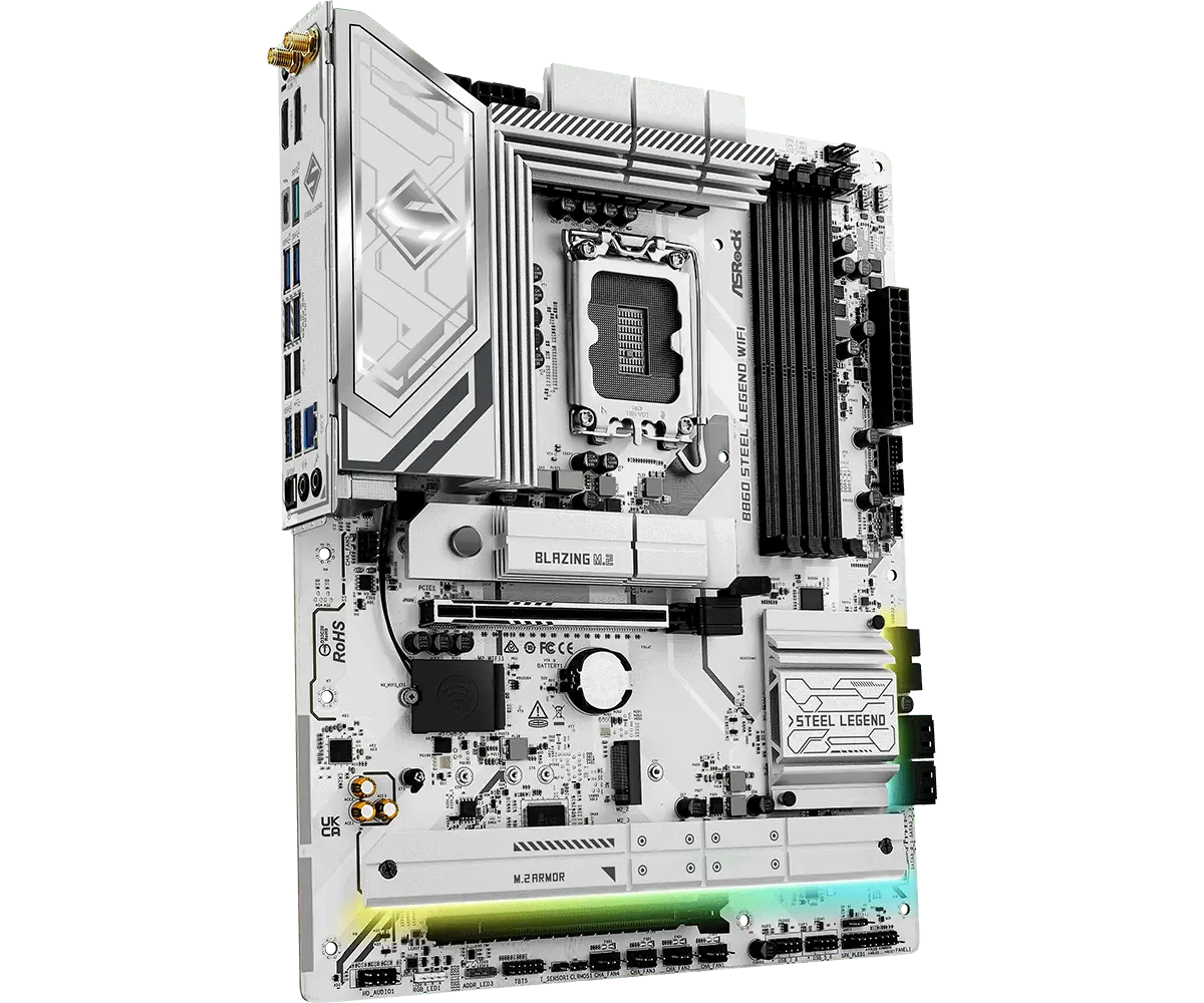 Дънна платка ASRock B860 STEEL LEGEND WIFI 6E, LGA 1851 - image 2