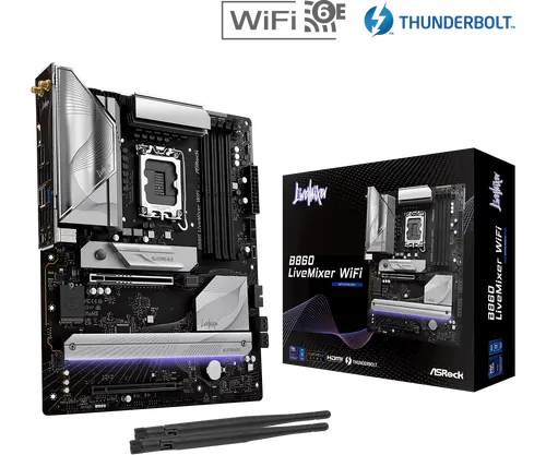 Μητρική κάρτα ASRock B860 LiveMixer WIFI 6E, LGA 1851 - 4