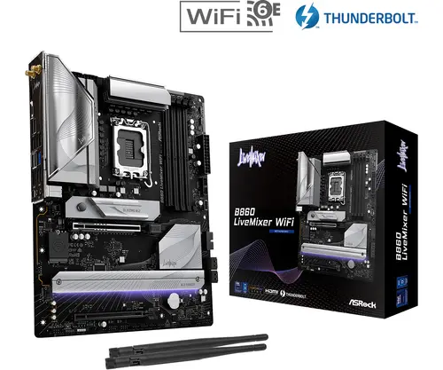 Дънна платка ASRock B860 LiveMixer WIFI 6E, LGA 1851 - image 4