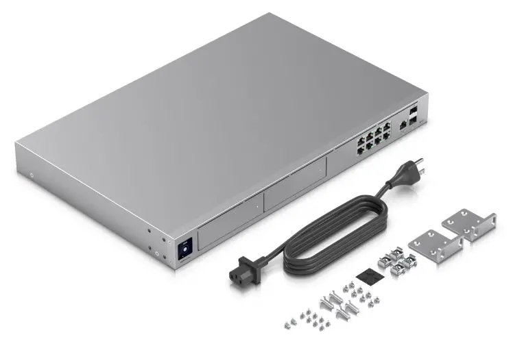 Защитна стена Ubiquiti UDM-Pro-Max, UniFi, 8x GbE RJ45 Lan, 2x 10G SFP+, 1x 2.5G - image 2