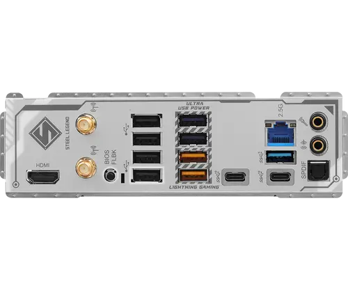 ASROCK Μητρική πλακέτα Desktop B850 STEEL LEGEND WIFI, AM5, 4x DDR5, 1x PCIe 5.0 x16, 1x Blazing M.2(PCIe Gen5x4), 3x Hyper M.2, 4x SATA3, RAID 0 - 4