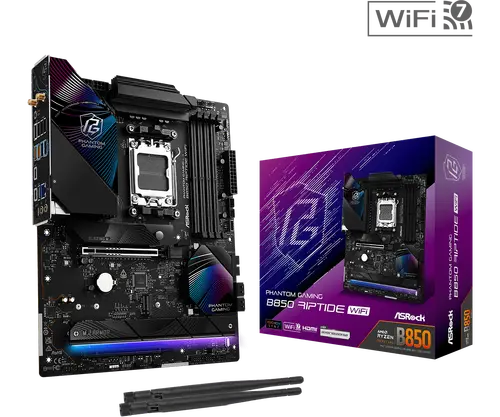 ASROCK B850 Riptide WiFi ATX AM5 DDR5 - image 3