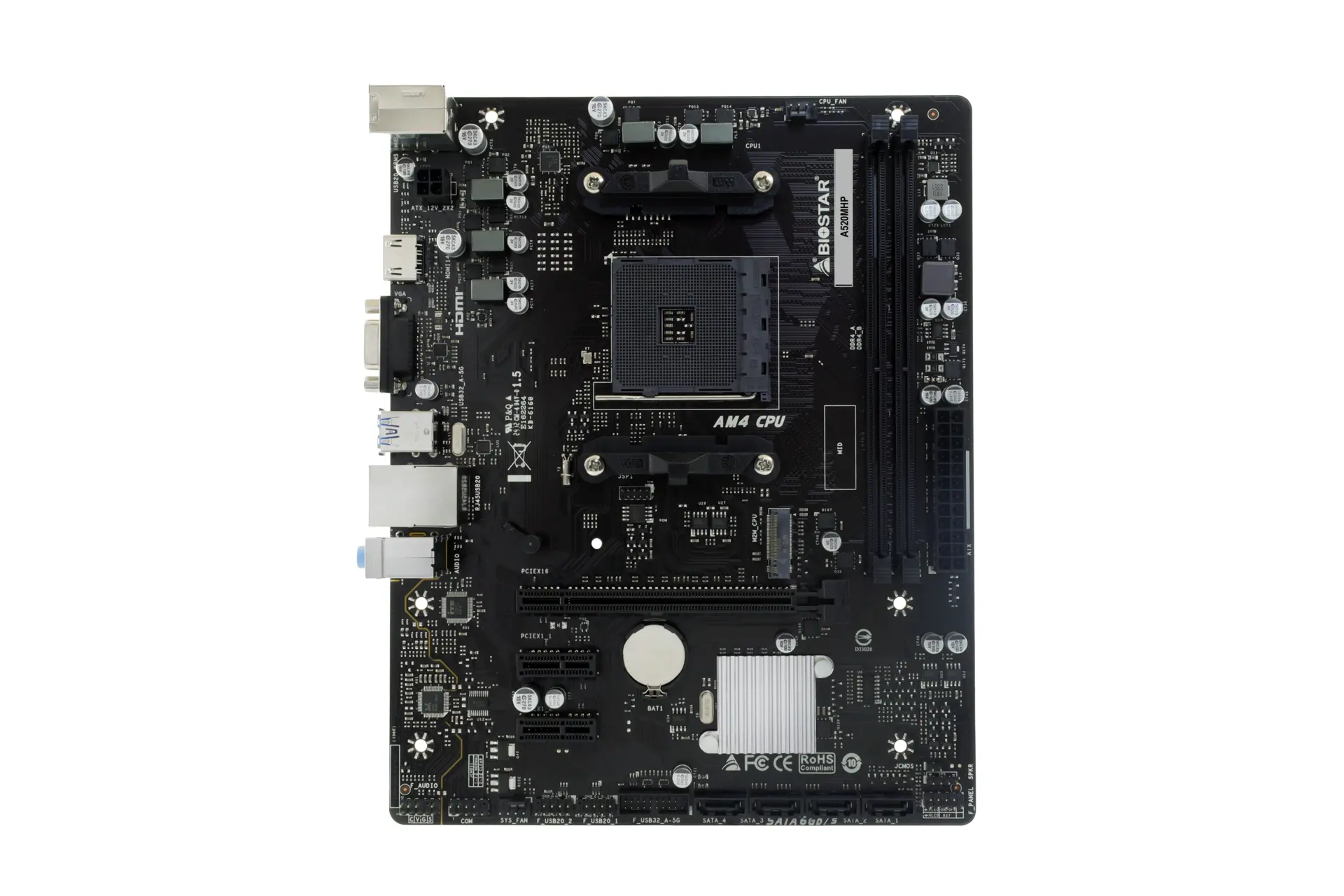 Placă de bază BIOSTAR A520MHP socket AM4